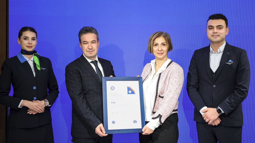 AJet&rsquo;in hizmet kalitesi IATA &uuml;yeliğiyle tescillendi