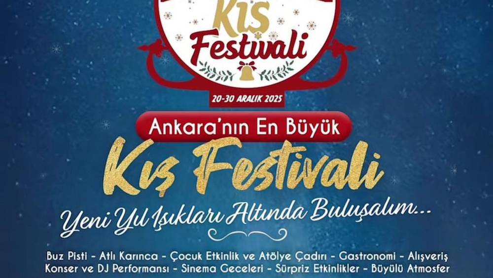 Ankara&rsquo;nın ilk ve en b&uuml;y&uuml;k kış festivaline geri sayım başladı