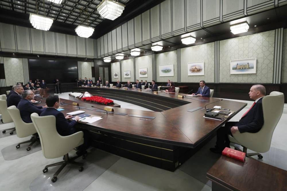 Cumhurbaşkanlığı Kabinesi bug&uuml;n toplanıyor: G&uuml;ndemde savaş ve ekonomi var