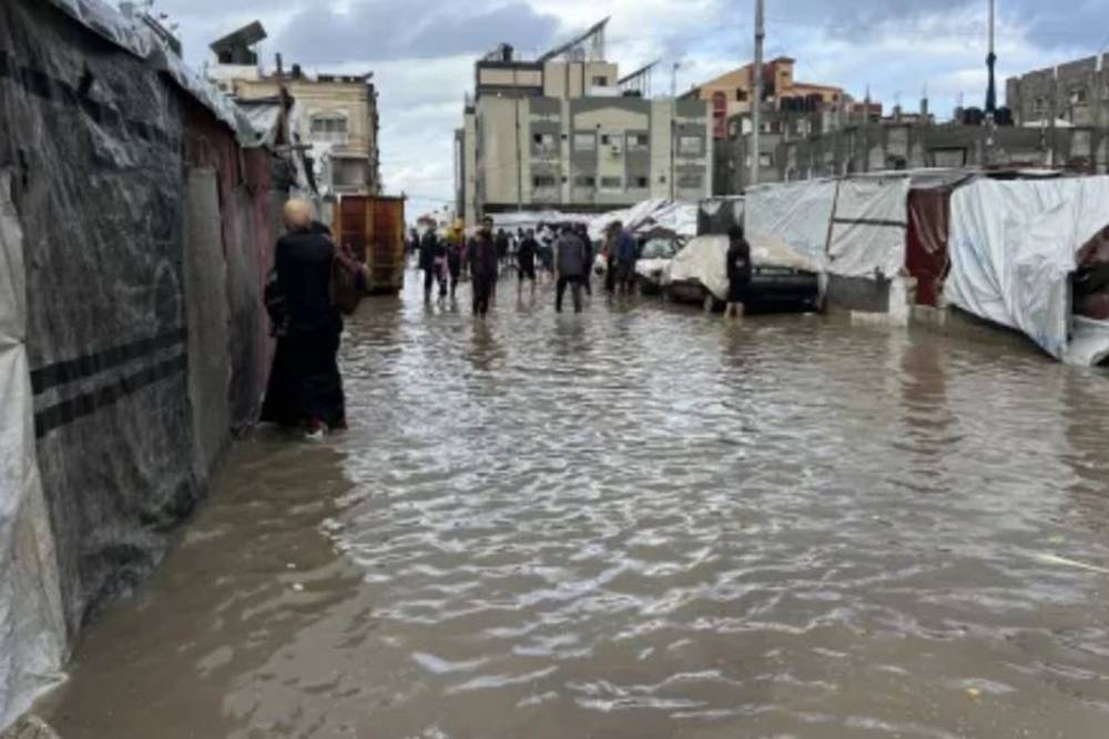 BM'den Gazze'de sel uyarısı:  N&uuml;fusun yaklaşık y&uuml;zde 40'ı y&uuml;ksek sel riskiyle karşı karşıya