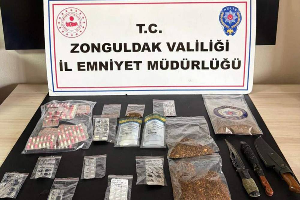 Zonguldak&rsquo;ta narkotik operasyonu: 4 ş&uuml;pheli tutuklandı
