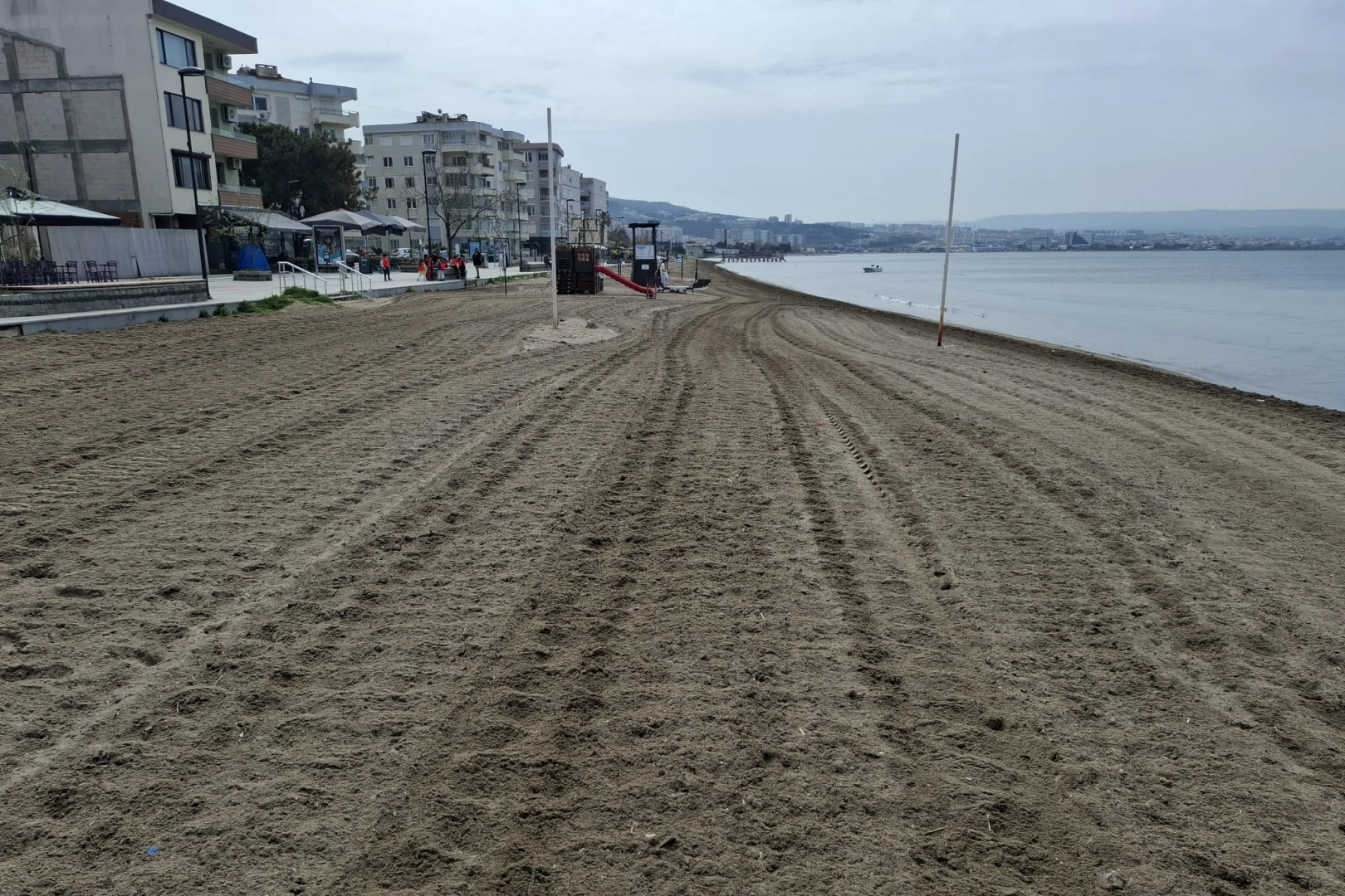 &Ccedil;anakkale sahilleri yaza hazırlanıyor