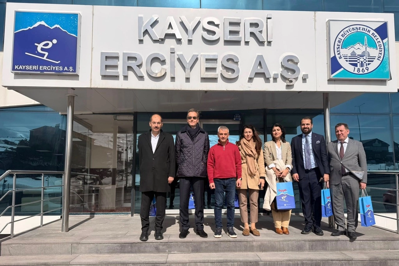 Bel&ccedil;ika heyeti Erciyes'e hayran kaldı