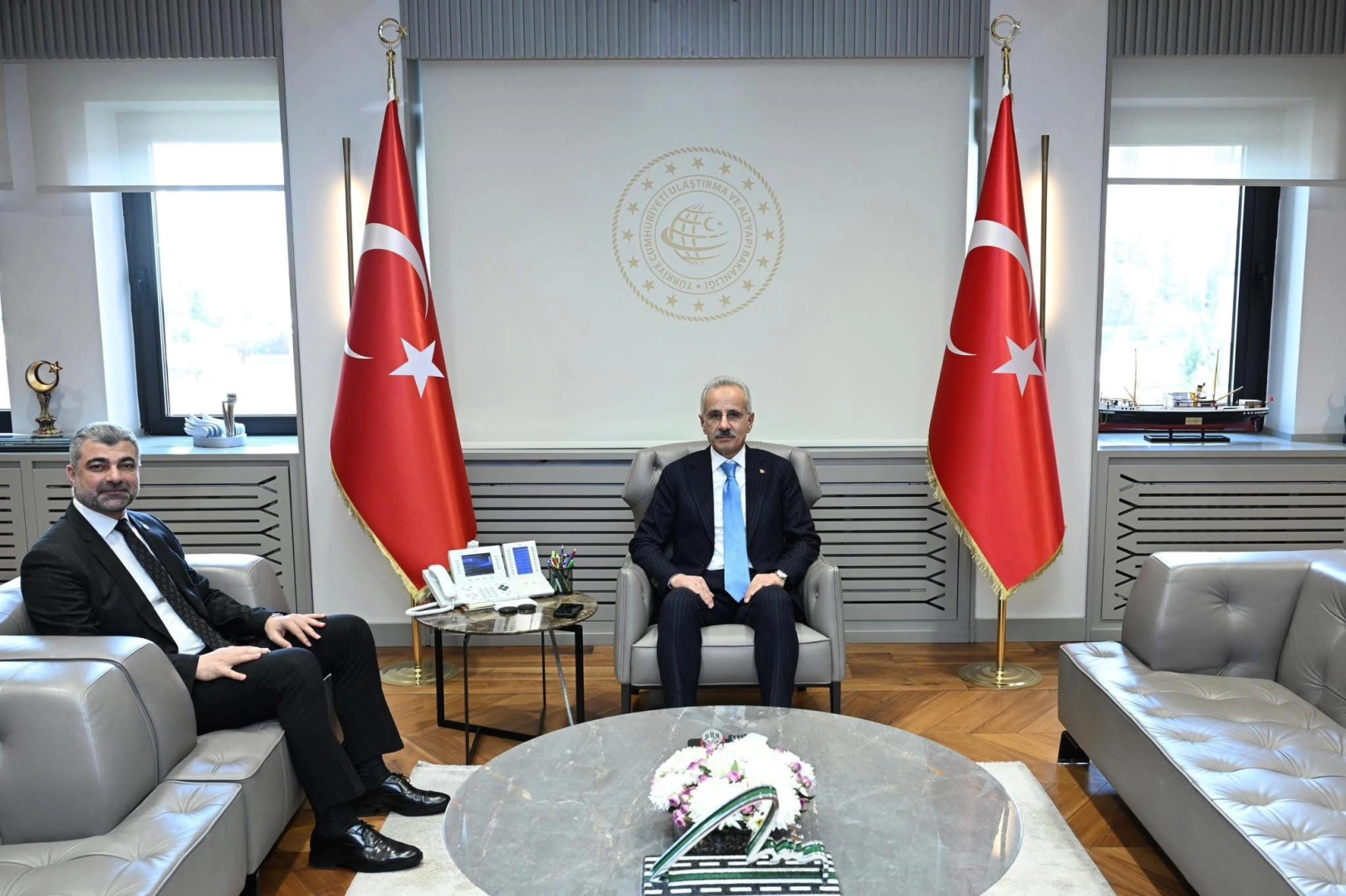 Faruk Kılı&ccedil;'tan Ulaştırma Bakanı'na ziyaret