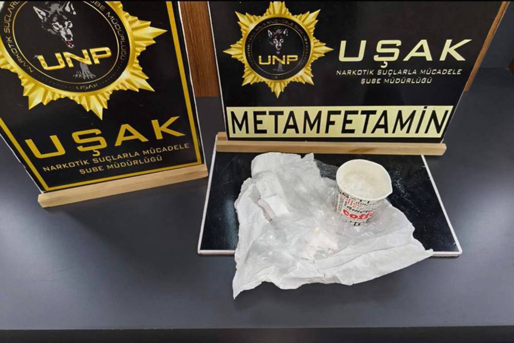 Uşak&rsquo;ta uyuşturucu operasyonu: Bir ş&uuml;pheli tutuklandı
