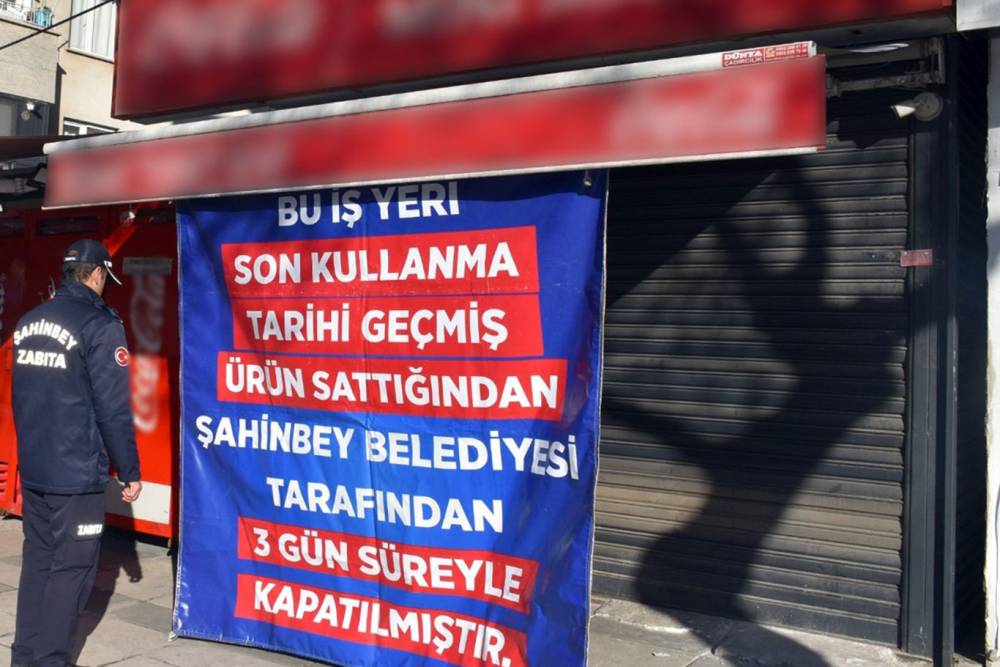 Gaziantep'te iki iş yeri &uuml;&ccedil; g&uuml;n s&uuml;reyle kapatıldı