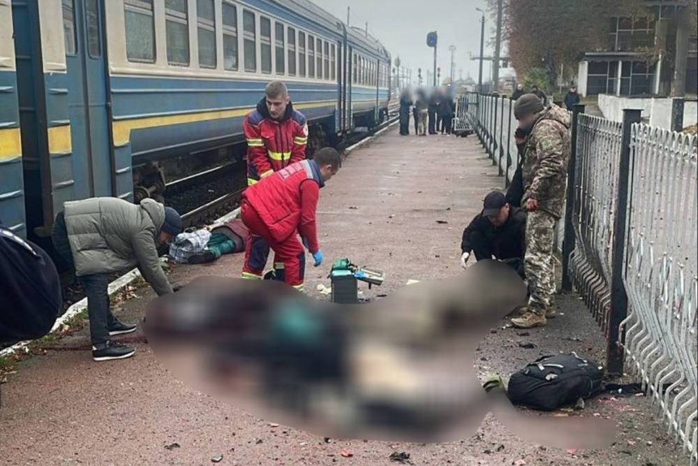Ukrayna'da tren istasyonuna bombalı saldırı: 4 ölü, 12 yaralı