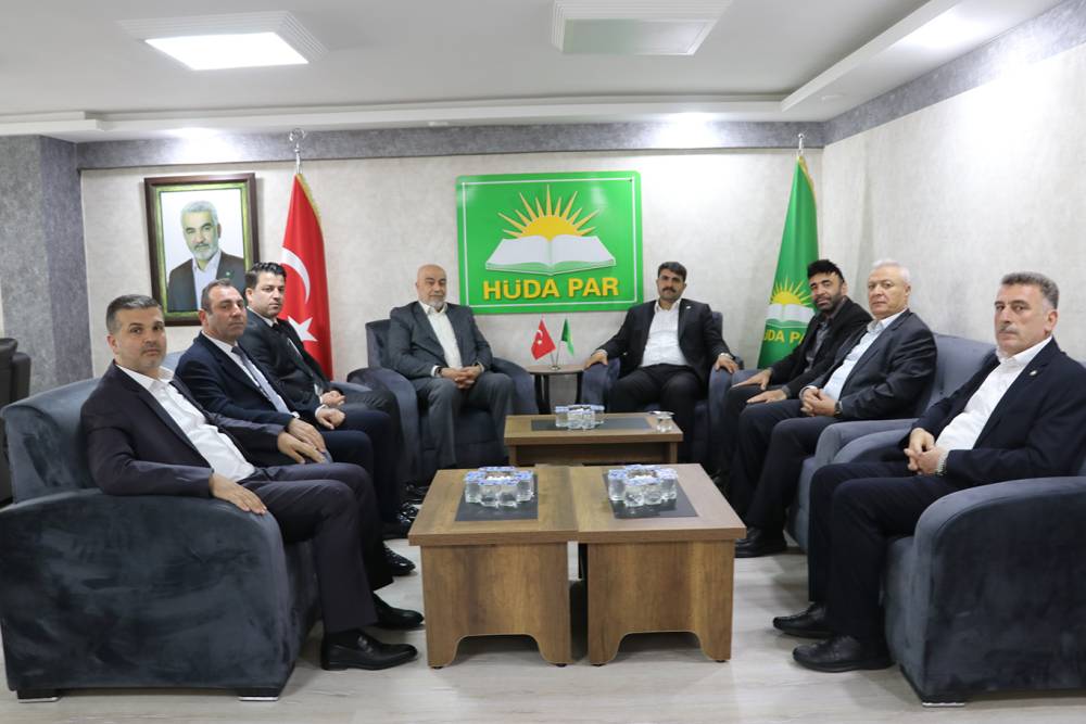 H&Uuml;DA PAR Gaziantep İl Başkanlığında bayramlaşma
