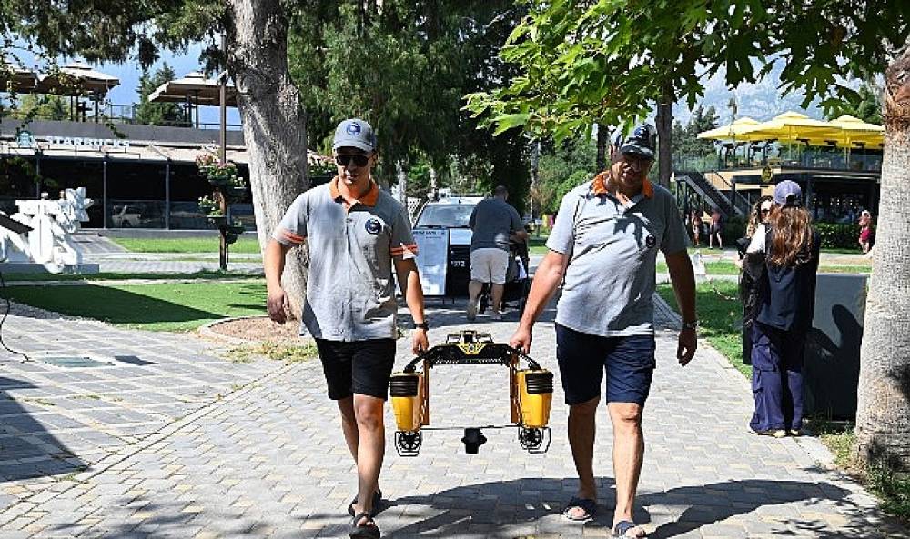 Kemer koylarında &ldquo;&Ccedil;&ouml;p Kapar" ile temizlik &ccedil;alışmaları başladı