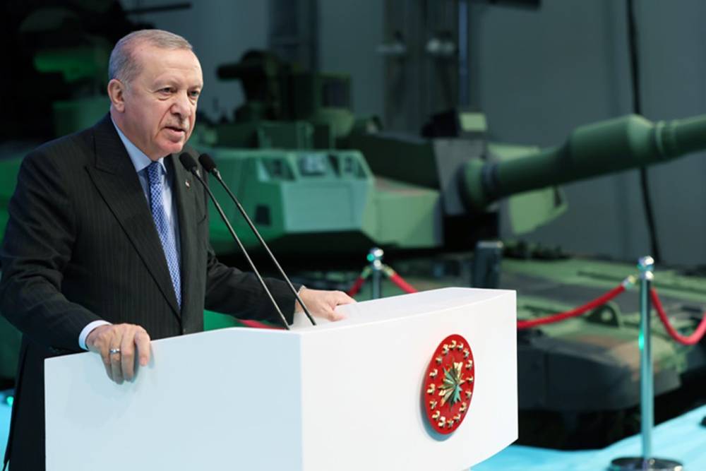 Cumhurbaşkanı Erdoğan: Savunma sanayinde tam bağımsız Türkiye hedefine doğru sağlam adımlarla ilerliyoruz