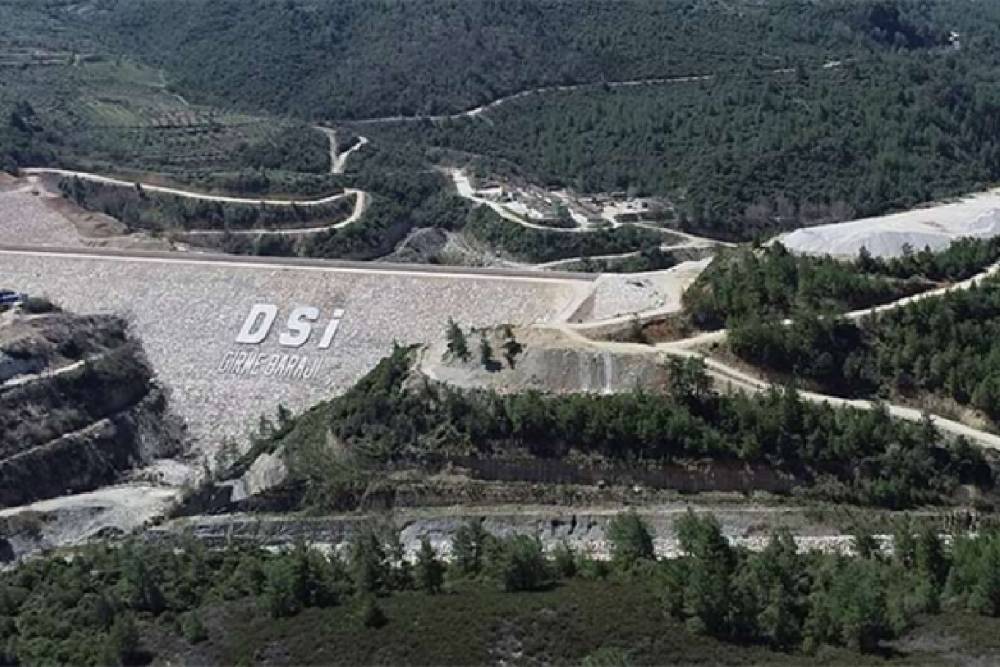 Yatağan Girme Barajı’nda su tutulmaya başlandı