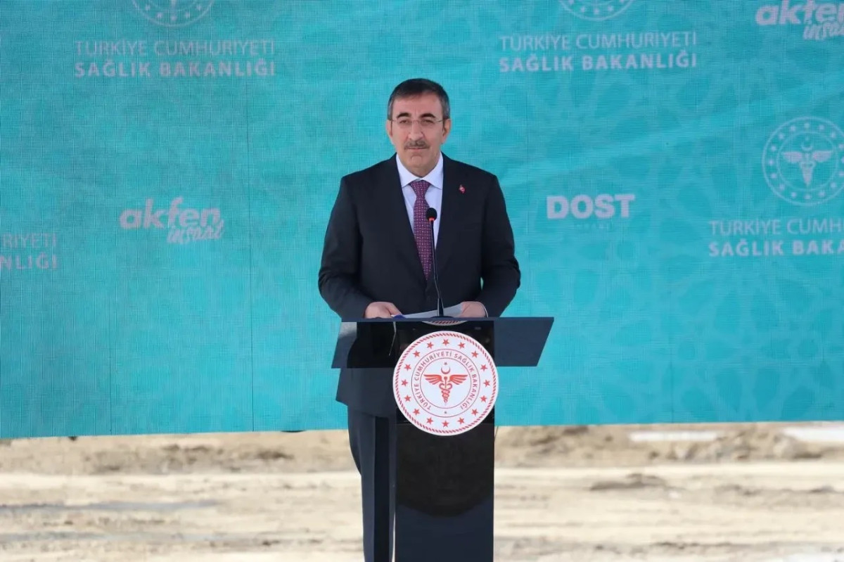 Cumhurbaşkanı Yardımcısı Cevdet Yılmaz tarafından Amasya Devlet Hastanenin Temeli Atıldı