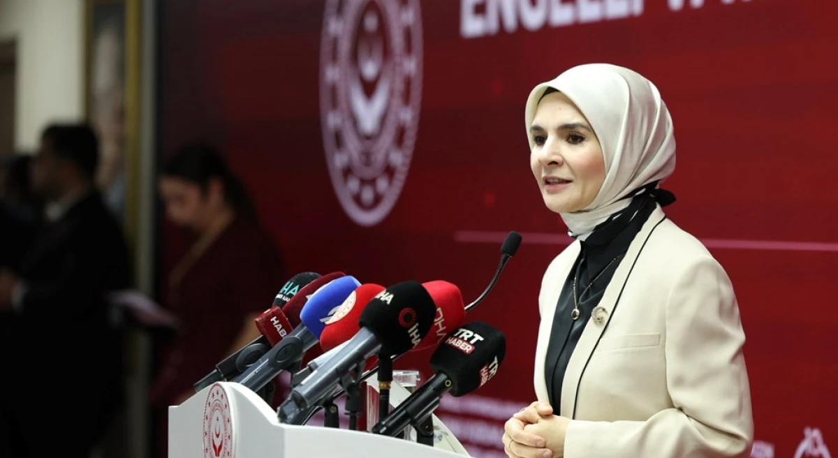 Bakan G&ouml;ktaş, "Engelli Vatandaşların Kamu Kurumlarına Yerleştirilmesi T&ouml;reni"nde konuştu