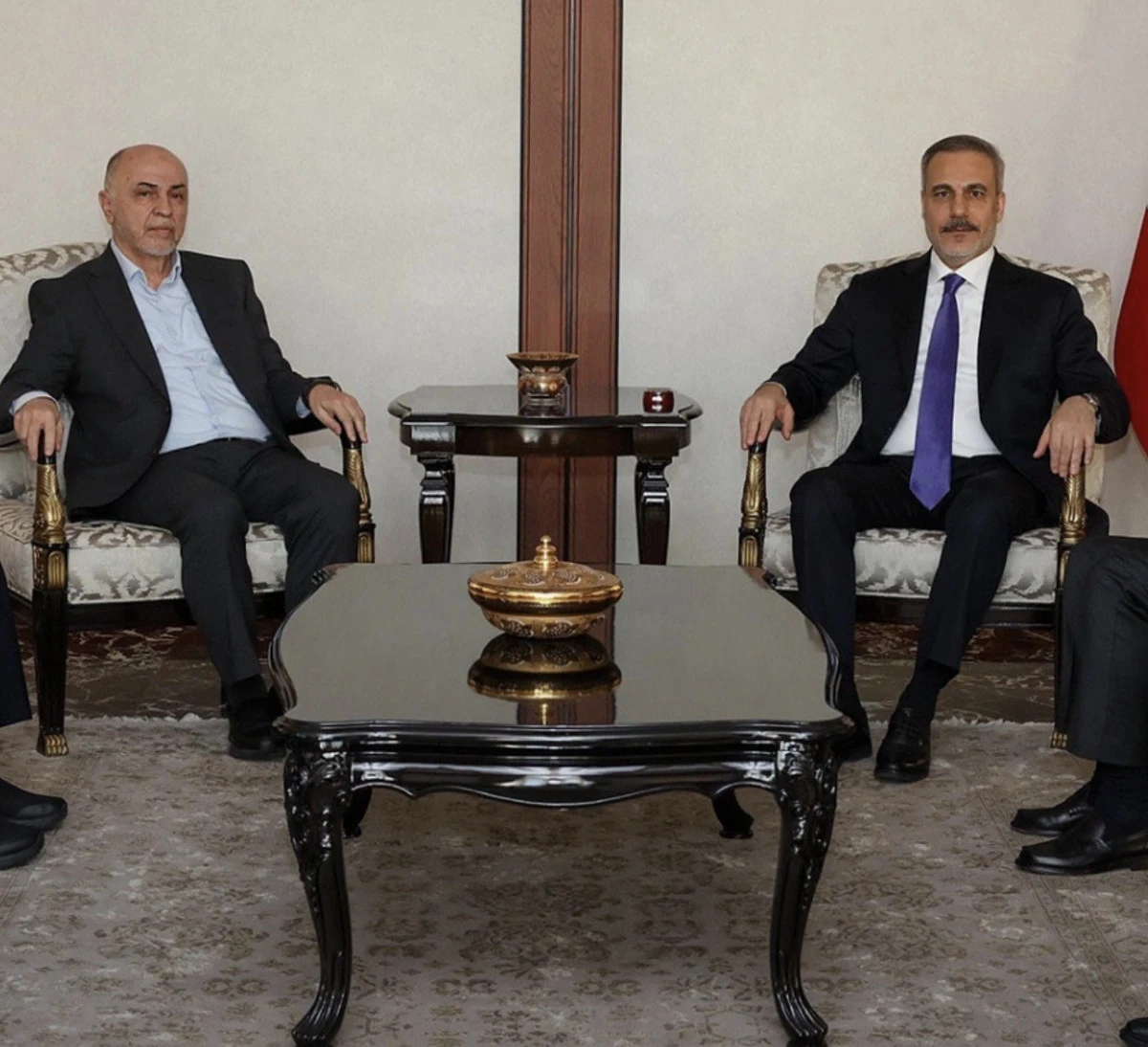 Bakan Hakan Fidan Hamas heyetini ağırladı 