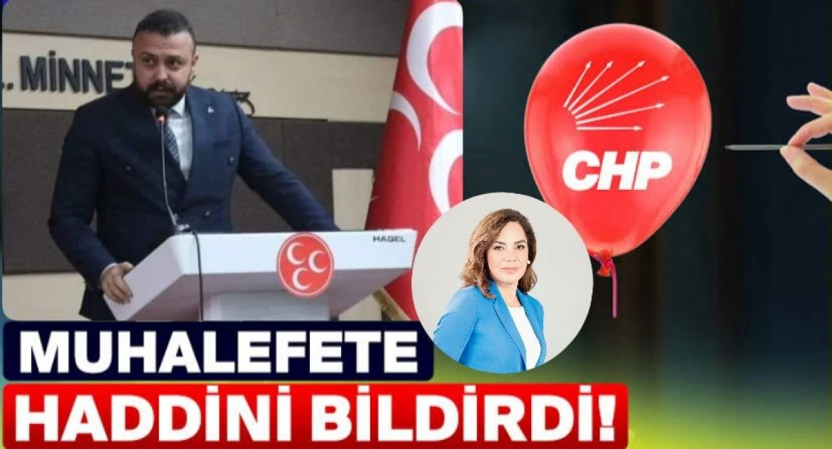 BAŞKAN ŞİRİN HADDİNİ BİLDİRDİ: “Hizmet Zamanı, Gösteri Zamanı Değil!”