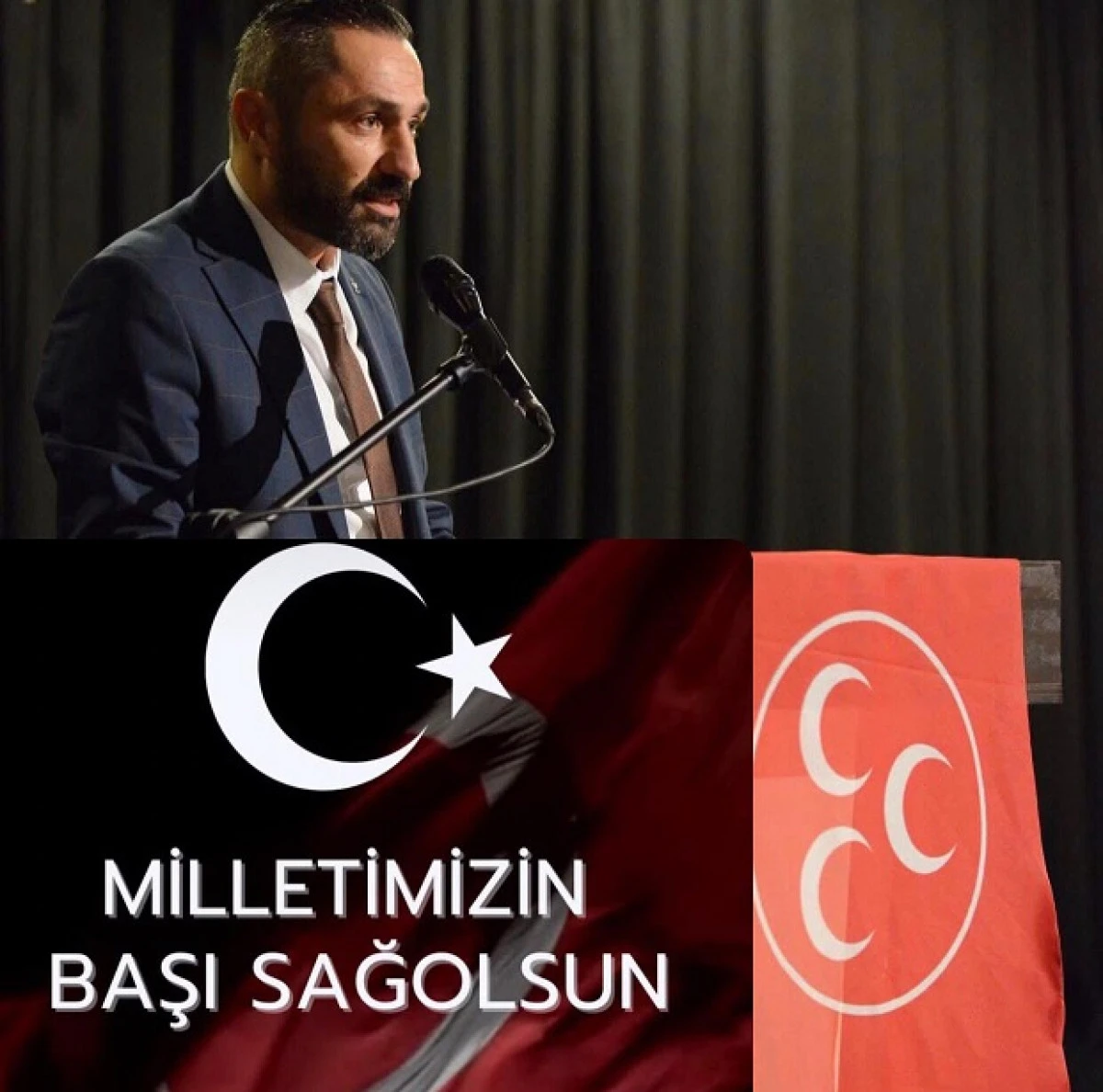 BAŞKAN TANTAN MİLLETİMİZİN BAŞI SAĞOLSUN 