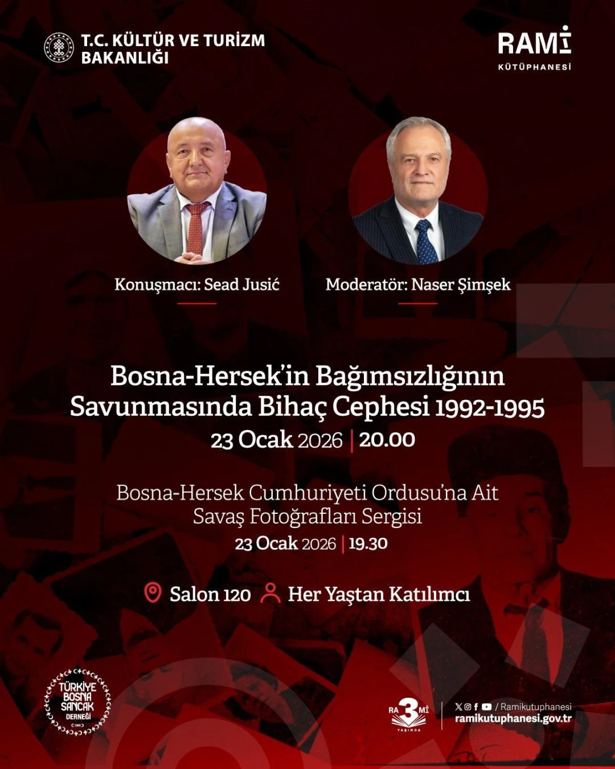 Bosna-Hersek&rsquo;in Savunmasında Biha&ccedil; Cephesi Konferansı D&uuml;zenlendi