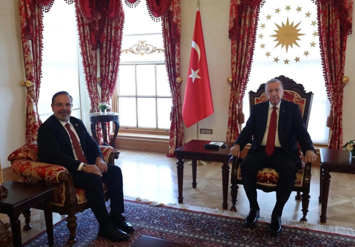 Cumhurbaşkanı Erdoğan,  Milletvekili Halis Dalkılı&ccedil;'ı Kabul Etti