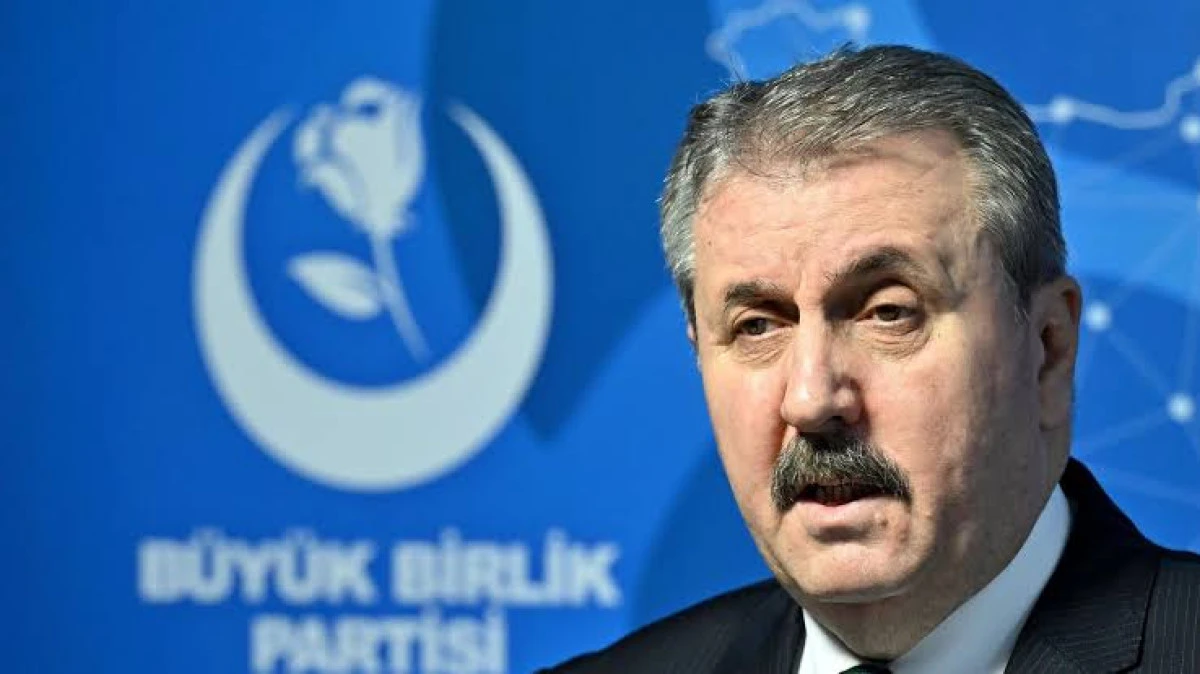 Destici'den Sert &Ccedil;ıkış: "Hi&ccedil;bir Partiye Hazine Yardımı Verilmesin