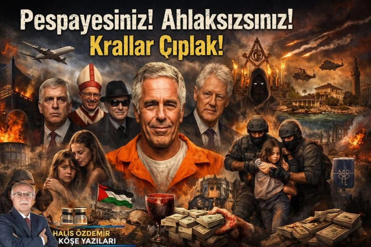 Gazeteci-Yazar Halis &Ouml;zdemir&rsquo;den &ldquo;Epstein Skandalı&rdquo; &Uuml;zerinden Sert &Ccedil;ıkış