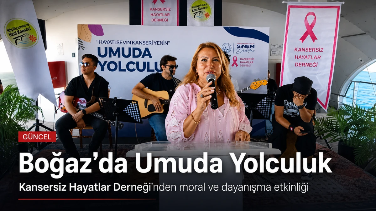 İstanbul Boğazı&rsquo;nda umuda yelken a&ccedil;tılar