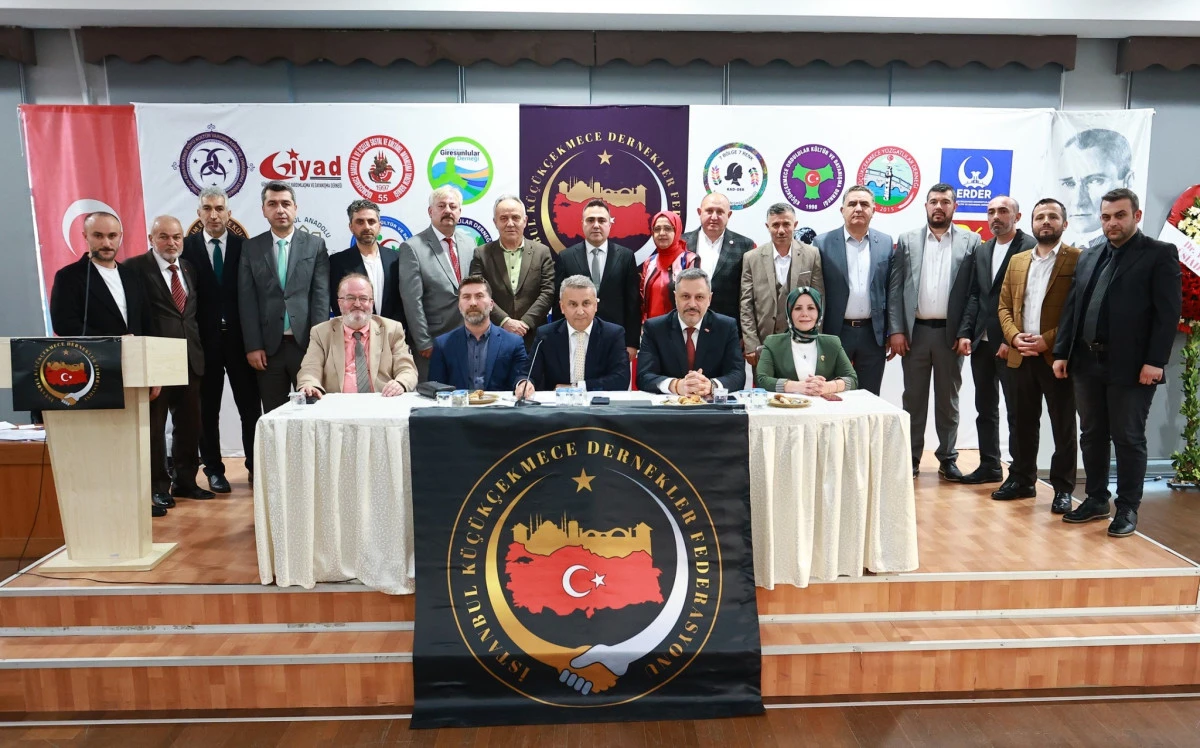 İstanbul Küçükçekmece Dernekler Federasyonu 1. Olağan Genel Kurulu Yoğun Katılımla Gerçekleşti
