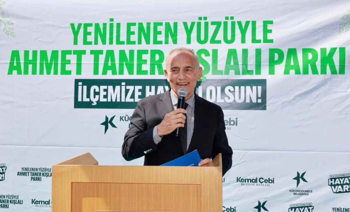 Kemal &Ccedil;ebi&rsquo;den İl&ccedil;eye Yeni Nefes: Ahmet Taner Kışlalı Parkı Yenilendi