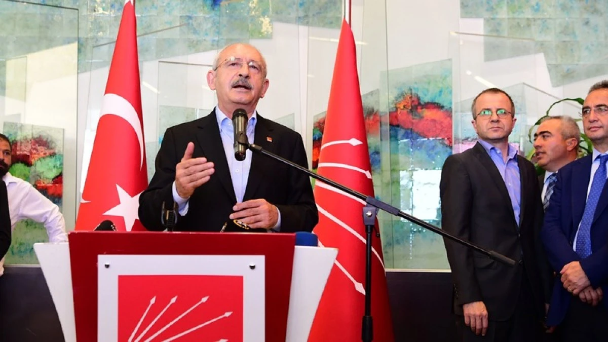 Kılı&ccedil;daroğlu'ndan  Mesaj: "&Ccedil;ok Ş&uuml;k&uuml;r Arınma B&uuml;y&uuml;k &Ouml;l&ccedil;&uuml;de Ger&ccedil;ekleşti