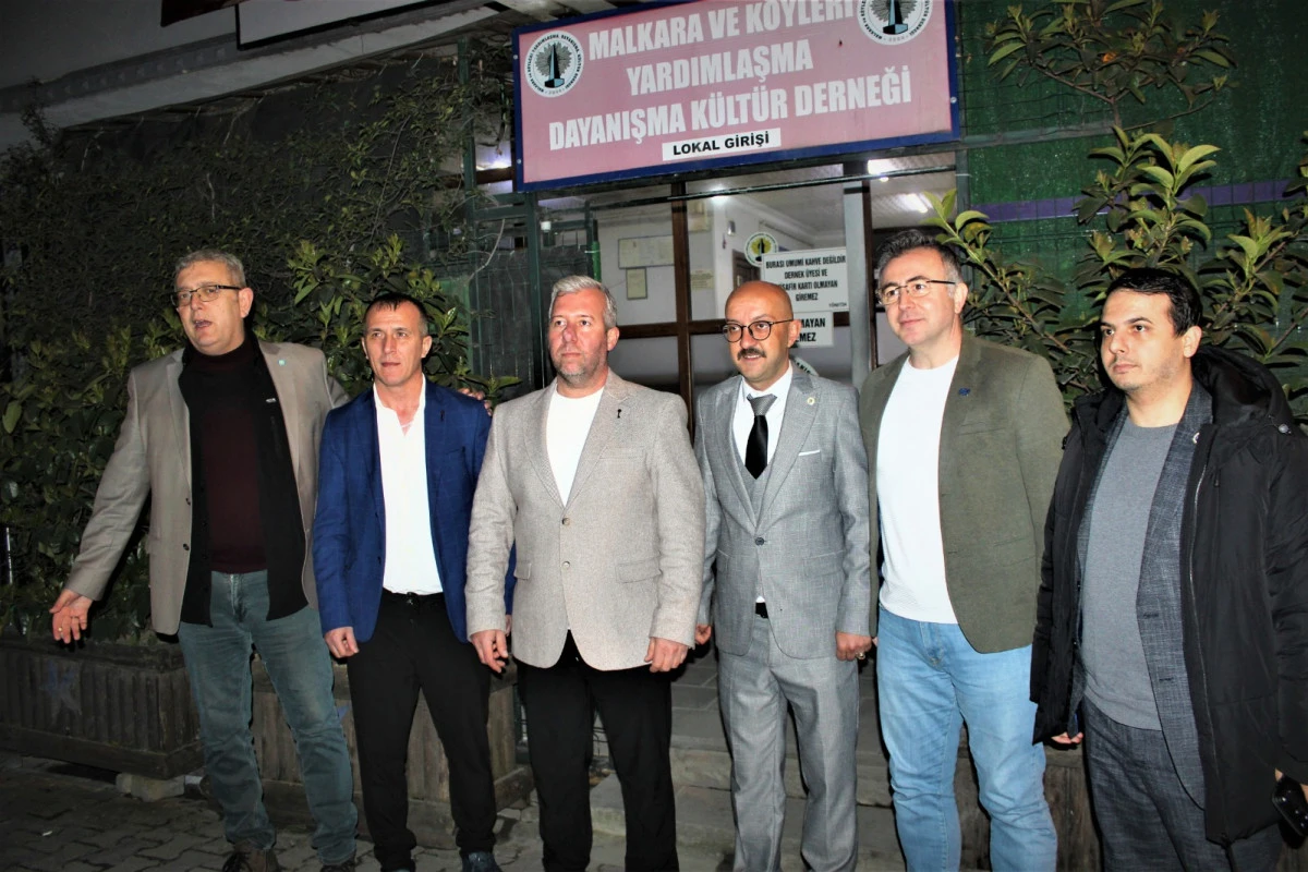 Malkara ve K&ouml;yleri Yardimlaşma Dayanışma K&uuml;lt&uuml;r Derneği hemşireler bir sofrada buluştu. 