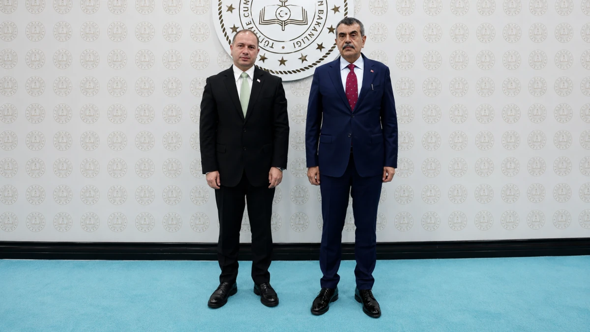 Milli Eğitimde T&uuml;rkiye-G&uuml;rcistan İş Birliği G&uuml;&ccedil;leniyor!