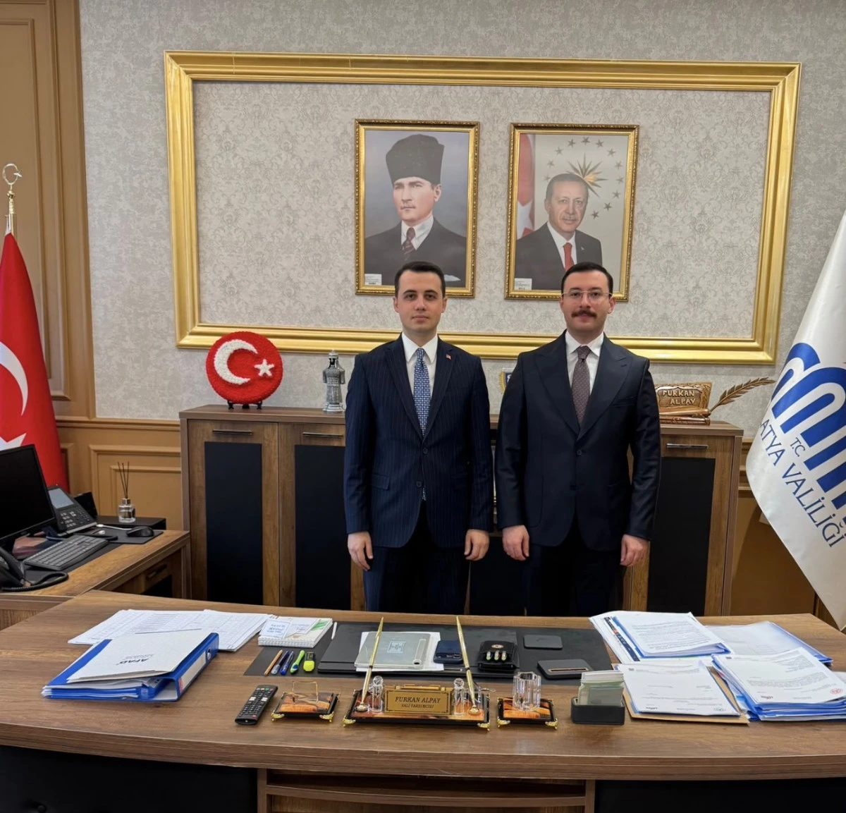 MURAT EMİR KAYA&rsquo;DAN MALATYA VALİ YARDIMCISI FURKAN ALPAY&rsquo;A ZİYARET 