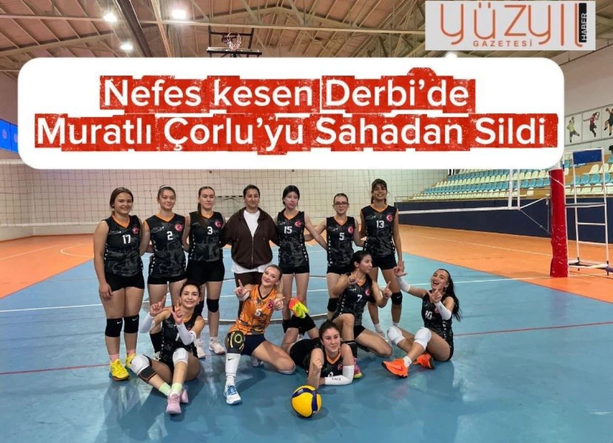 Muratlı  Çorlu’yu Sahadan Sildi! Nefes Kesen  Derbide Zafer Muratlı’nın
