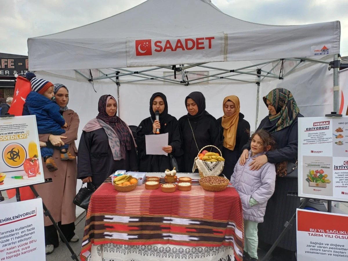 SAADET PARTİSİ EY&Uuml;PSULTAN&rsquo;DAN YERLİ MALI HAFTASI&rsquo;NDA EKONOMİ VE &Uuml;RETİM VURGUSU