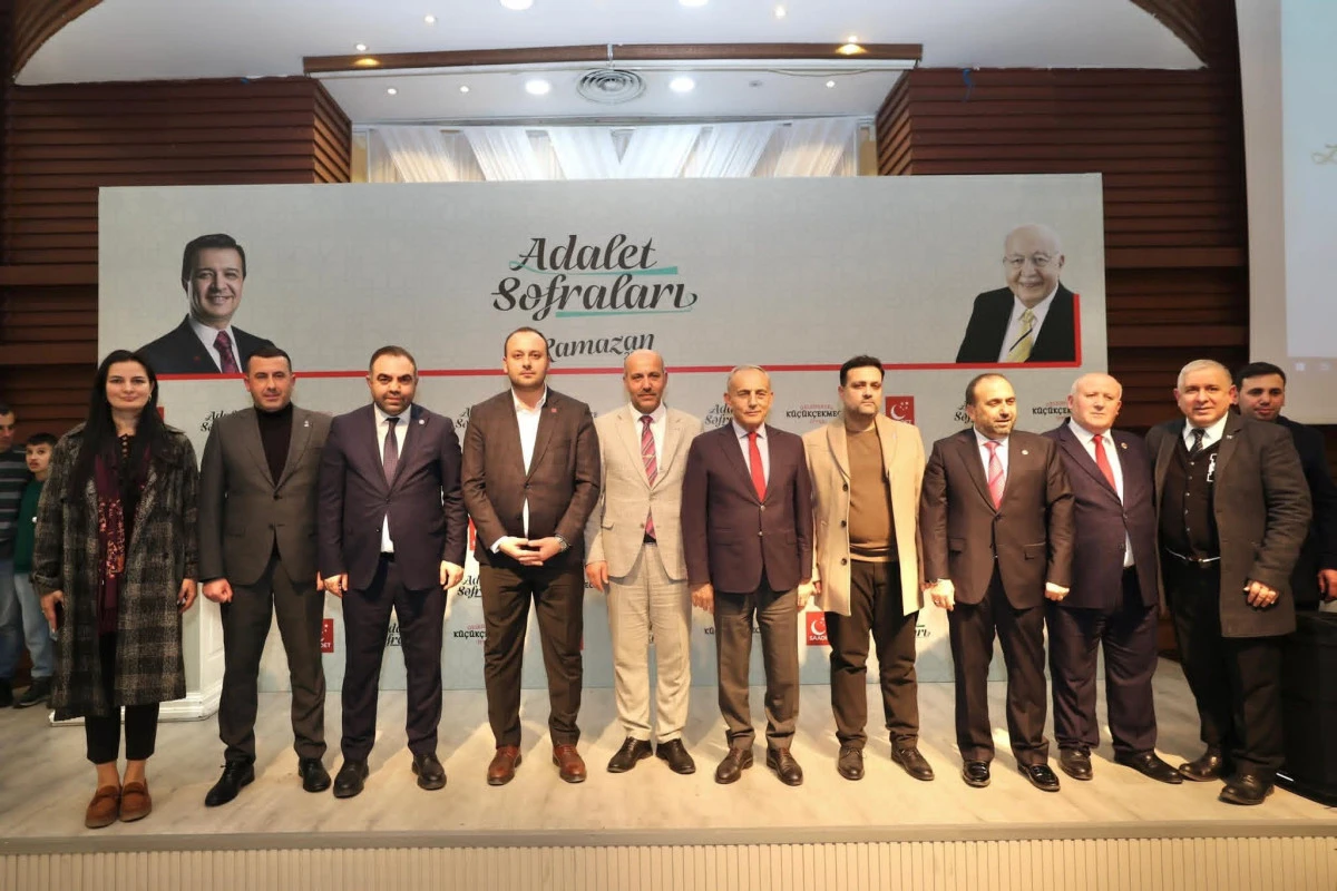 Saadet Partisi K&uuml;&ccedil;&uuml;k&ccedil;ekmece&rsquo;den Birlik ve Dayanışma Mesajı