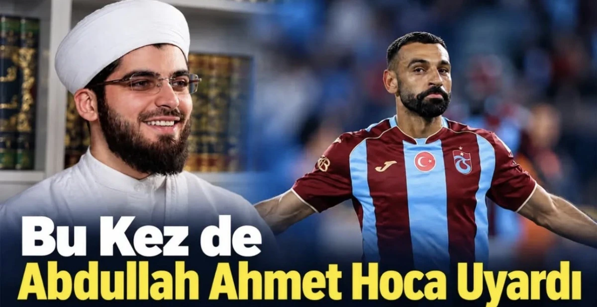Trabzonspor Trib&uuml;nlerindeki Salah Tezah&uuml;ratına Dini Uyarı 