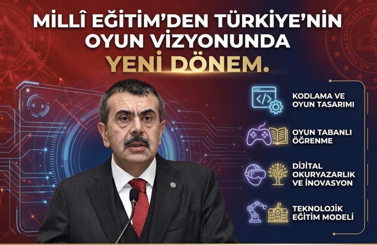 T&Uuml;RKİYE&rsquo;NİN OYUN VİZYONU İ&Ccedil;İN YENİ D&Ouml;NEM 