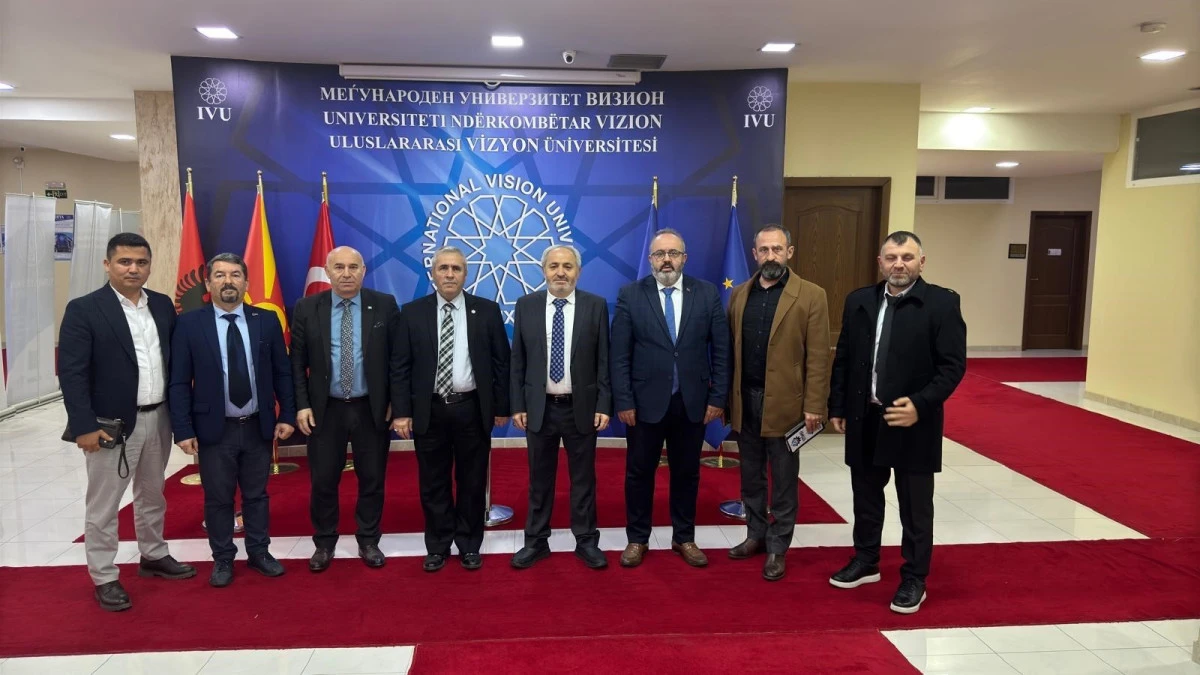 UTSİAD Balkan Heyeti, Kuzey Makedonya’da Yoğun Temaslarda Bulundu
